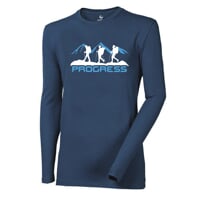 VANDAL "TRACK MAN" pánské triko s dlouhým rukávem s bambusem black