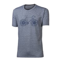 CLASSIC "FAVORIT" Herren-T-Shirt mit Bambus schwarz melange