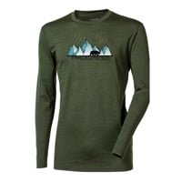  STIG "ICELAND" dětské merino triko šedý melír