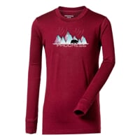  STIG "ICELAND" detské merino tričko sivý melír