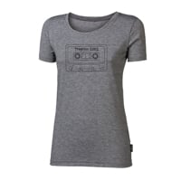 CLASSICA "CASSETTE" Herren-T-Shirt mit Bambus schwarz melange