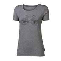 CLASSICA "FAVORIT" Herren-T-Shirt mit Bambus schwarz melange