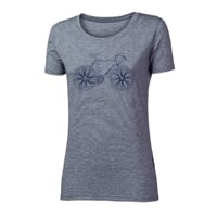 CLASSICA "FAVORIT" Herren-T-Shirt mit Bambus schwarz melange