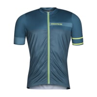 SOLAR pánsky celozipový cyklistický dres petrol