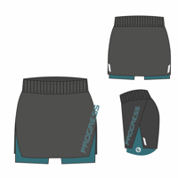 CARRERA SKIRT dámská sportovní sukně 2v1 TR16