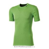MS NKRD kids baselayer short sleeve T-shirt green