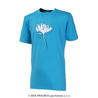 NAVAHO "LOTUS" kids T-shirt turquoise