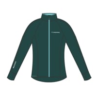 TISPA JUNIOR MERINO dívčí funkční mikina petrol/fuchsie