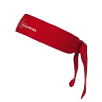 B CEL tie-back headband with bamboo black