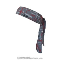 CEL PRINT fully printed headband tie-back "LOVE" design