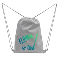 CINCH BAG FLORBALL sportovní vak světle šedá