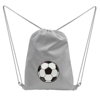 CINCH BAG FOOTBALL sportovní vak lt. grey