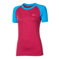azure blue/wine red