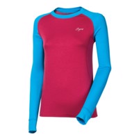 azure blue/wine red