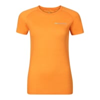 MA NKRZ 125 Damen Merino Kurzarmshirt orange
