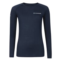 MA NDRZ 125 dámské merino triko s dlouhým rukávem černo-modrá