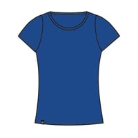 ORIGINAL ladies MERINO T-shirt Dk.grey melange