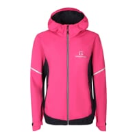 SNOWFLAKE women's laminate jacket fuchsia/blackened blue