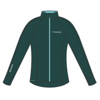 TISPA MERINO dámská funkční sportovní mikina petrol