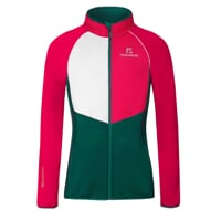 GLACIERA women's functional jacket black/white/green