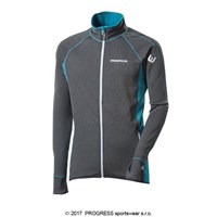 TOREZ II mens sports full zip jacket green/grey