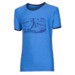 MAVERICK mens sports T-shirt Dk.blue melange