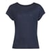 PAPAROA dámské merino triko tm.modrý melír