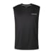 DRIVER SINGLET men's sports singlet black