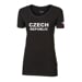 FUN T-SHIRT CZECH LADY dámské bambusové triko černá