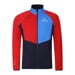 GLACIER men's functional jacket red/blue/dk.blue