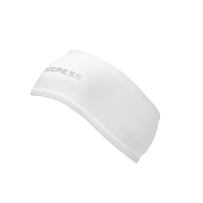 D BHB wide headband with bamboo white