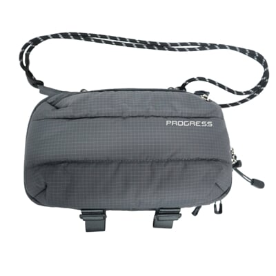 BOTTLE BAG multifunkční taška na lahev tm.šedá