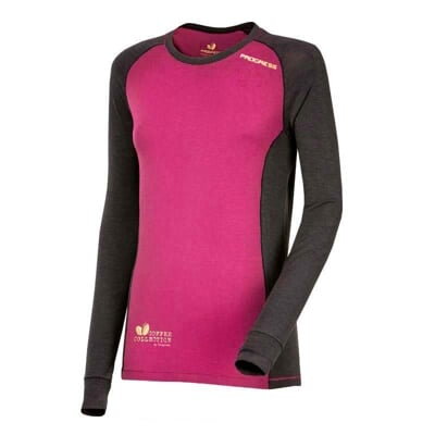 CC NDRZ ladies functional long sleeve T-shirt anthracite/fuchsia