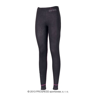 E SDNZ ladies bamboo pants black/purple sew.