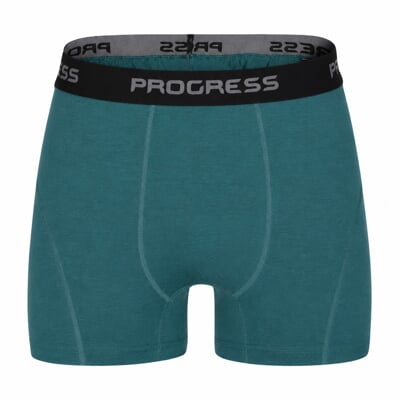 E SKN mens bamboo boxer shorts green