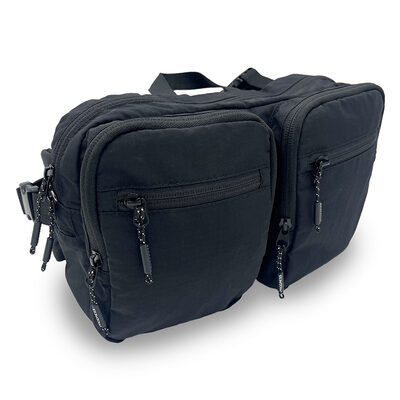 LUMBAR BAG outdoorová ledvinka černá