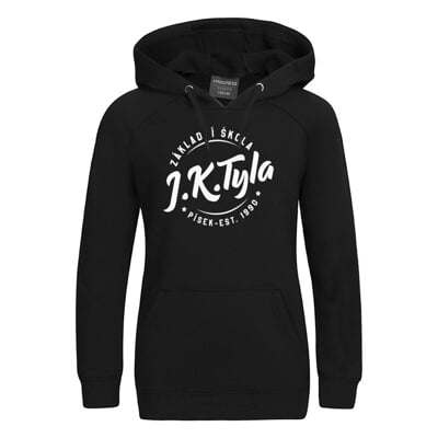 Mikina dětská černá ZŠ J.K.TYLA black B