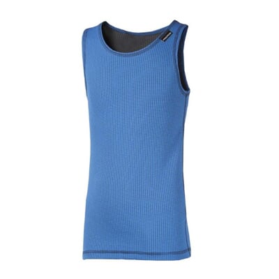 MS NBR mens baselayer singlet Md.blue