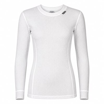 MS NDRZ ladies baselayer long sleeve T-shirt white