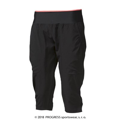 SAHARA 3Q ladies 3/4 pants black/turquoise