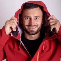 ALPEN JKT multifunkčná bunda terakota