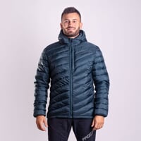 ANCHORAGE men's quilted jacket petroleum