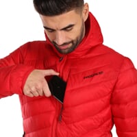 ANCHORAGE men's quilted jacket red