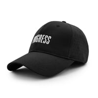 BASEBALL CAP "PROGRESS" čierna