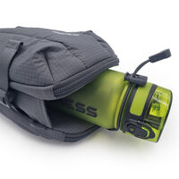 BOTTLE BAG multifunkční taška na lahev tm.šedá