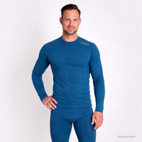CC TDR mens functional long sleeve T-shirt petrol blue