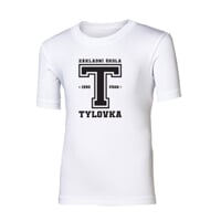 Triko dětské bambus bílá ZŠ J.K.TYLA biela A