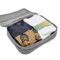 CLOTHES BAG large organizér na oblečenie svetlo sivá