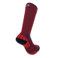COMPRESS MERINO kompresní podkolenky s merinem vínová