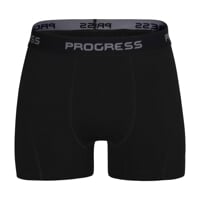 E SKN 2-PACK set pánských boxerek s bambusem černá + zelená